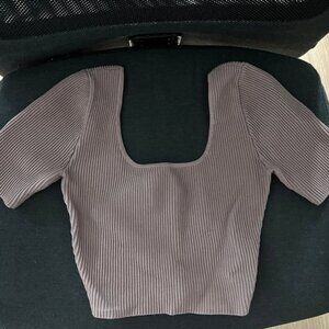 Babaton Aritzia sculpt-knit t-shirt